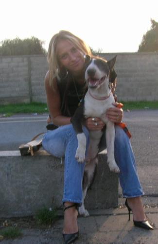ma soeur es son chien